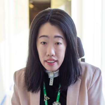 Headshot of Emily Chan smiling.