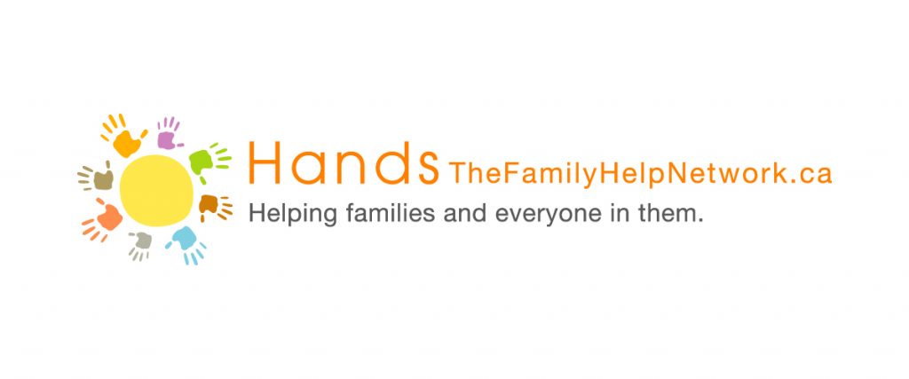 Hands, the family help network, logo