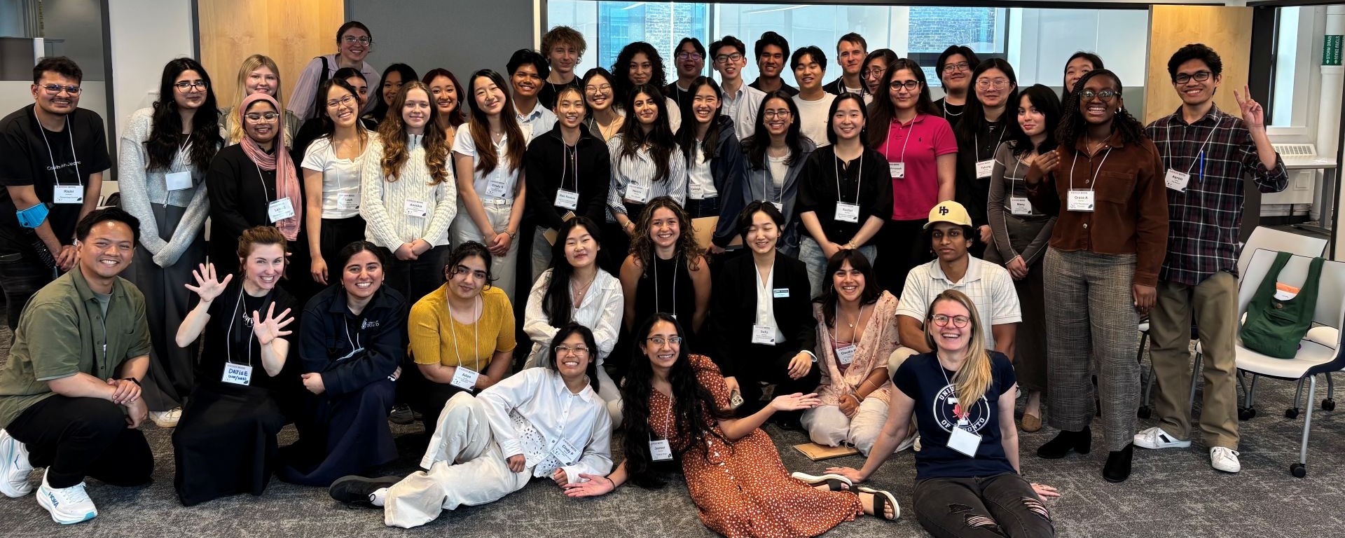 Student leaders at Represent Institute 2025.